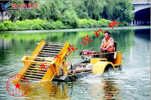 【东方割草船】被称为河中“清道夫”